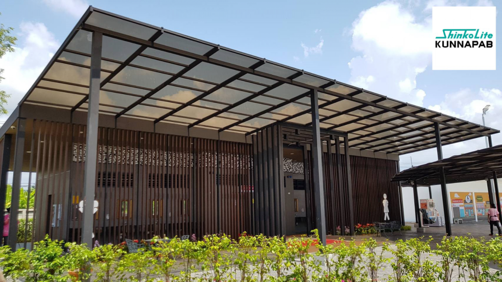 หลังคาอะคริลิคกันความร้อน