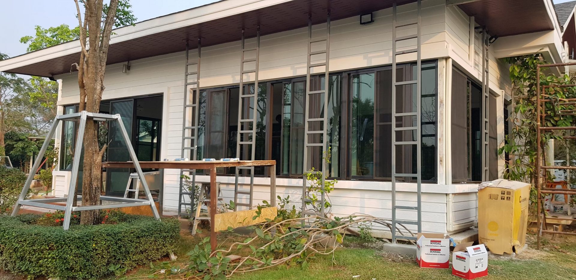 มุ้งลวดประตูหน้าต่างภายนอก TOSTEM