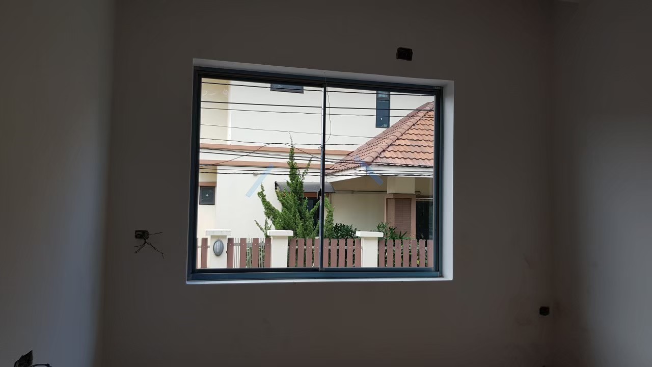 ตัวอย่างหน้าต่างบานเลื่อนทอสเท็มรุ่น WE-40