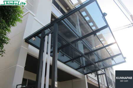 หลังคาอะคริลิคสวยๆ scg kunnapab ราคาดี