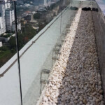 ระเบียงกันตกกระจก ระเบียงกระจก temper